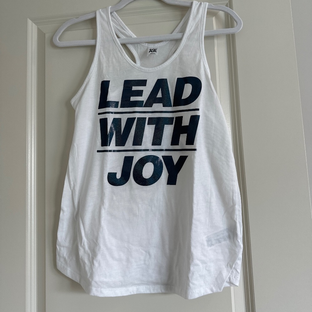 Zumba Lead With Joy Tank NWOT Size XS